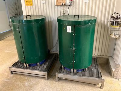 Översiktsbild av barrel heater (2x)